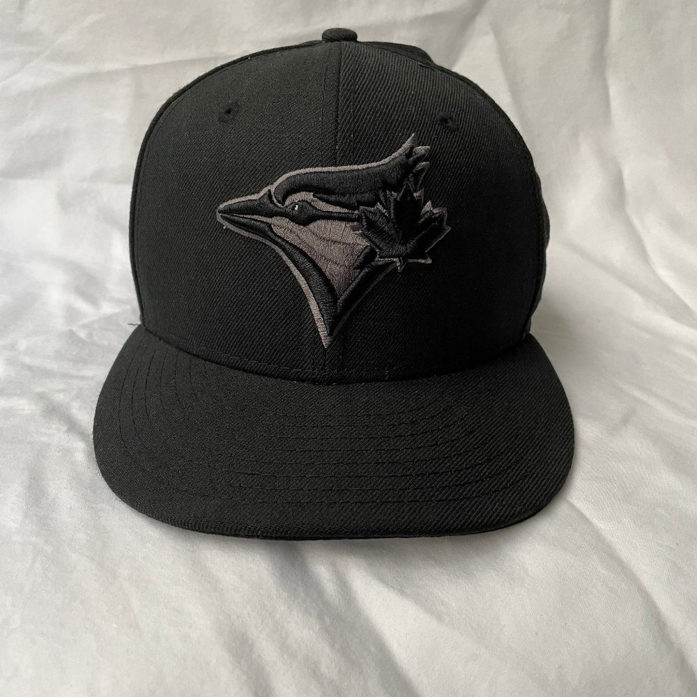 New Era Black and Grey Blue Jays Baseball Cap